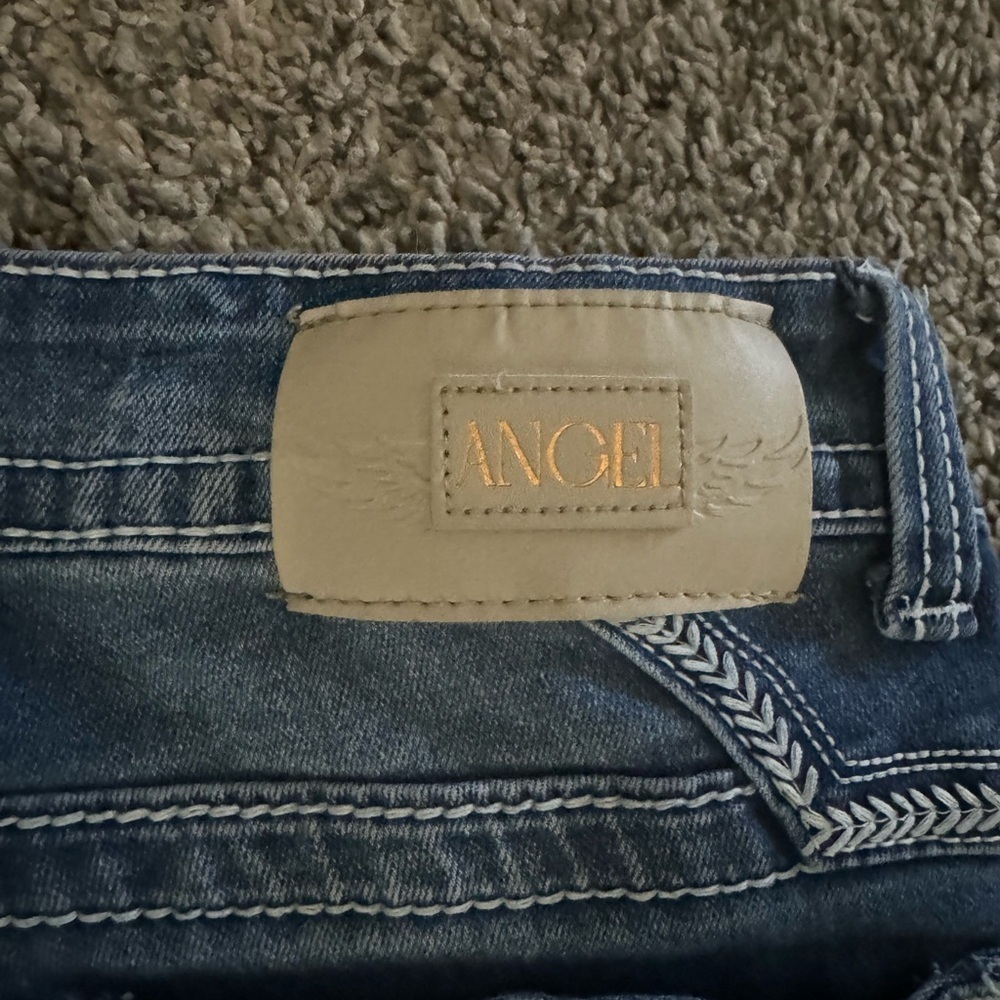Angel Washed Jewel Bootcut Jeans. Tall size 5/25.